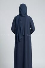 Simple Abaya in Front Open Style OL-119 - Image 5