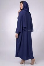 Nida Colored Kaftan Abaya for Women OL-0654 - Image 10