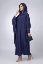 Nida Colored Kaftan Abaya for Women OL-0654 - Image 9
