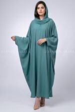 Nida Colored Kaftan Abaya for Women OL-0654