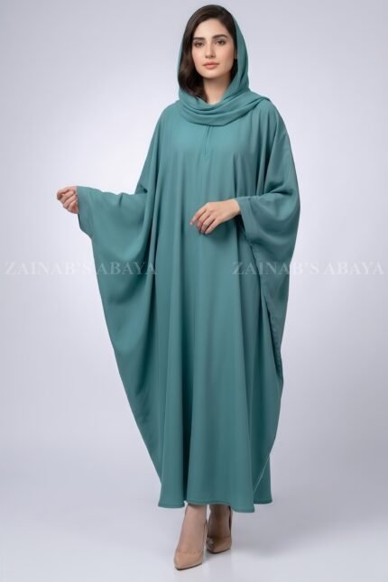Nida Colored Kaftan Abaya for Women OL-0654