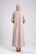 Nida Simple Abaya in Front Open Style OL-119 - Image 10