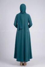 Umbrella Abaya for Women in Nida Korean Fabric OL- 239 - Image 10