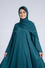 Umbrella Abaya for Women in Nida Korean Fabric OL- 239 - Image 7