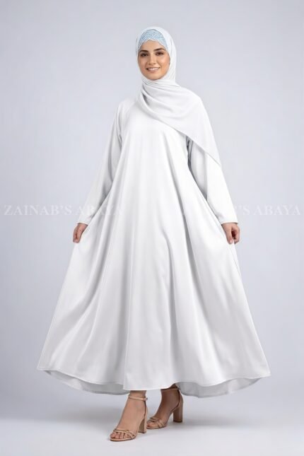 Umbrella Abaya for Women in Nida Korean Fabric OL- 239