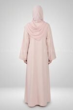 Nida Simple Abaya in Front Open Style OL-119 - Image 11