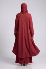 Premium Two Piece Co-Ord Set Abaya OL-1159 - Image 12