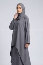 Premium Two Piece Co-Ord Set Abaya OL-1159 - Image 3