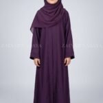 Nida Korean Front Open Abaya for Kids OL-753