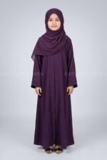 Nida Korean Front Open Abaya for Kids OL-753