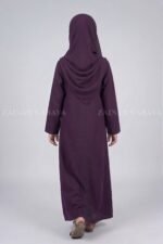 Nida Korean Front Open Abaya for Kids OL-753 - Image 6
