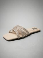 Crytstal Weave Women Flat Slippers Z 119 - Image 2