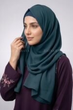 Colored Scarfs for Women in Premium Chiffon Fabric Acc58 - Image 8
