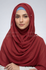 Premium Chiffon Fabric Scarf in Elegant Colors Acc 58 - Image 13
