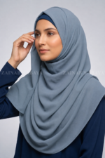 Premium Chiffon Fabric Scarf in Elegant Colors Acc 58 - Image 4