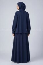 Stylish Maxi Abaya for Women with shrug and matching scarf