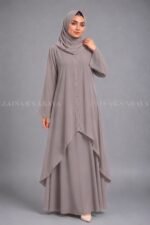 Elegant Colored Co-Ord Set Abayas in Pakistan OL-1159 - Image 4