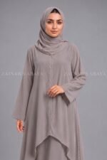 Elegant Colored Co-Ord Set Abayas in Pakistan OL-1159 - Image 2