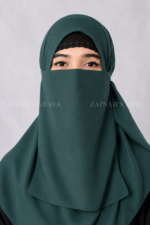 Colored Nose Niqab for Women in Chiffon Fabric Acc-92 - Image 13