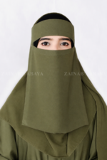 Premium Chiffon Fabric Saudi Niqab for Women Acc 253 - Image 5