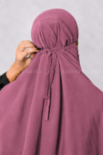 Colored Nose Niqab for Women in Chiffon Fabric Acc-92 - Image 8