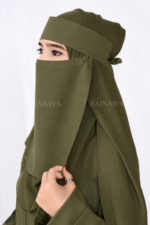Premium Chiffon Fabric Saudi Niqab for Women Acc 253 - Image 6
