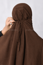 Premium Chiffon Fabric Nose Niqab in Tie Style Acc 92 - Image 3