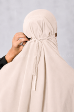 Colored Nose Niqab for Women in Chiffon Fabric Acc-92 - Image 20