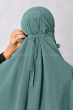 Colored Nose Niqab for Women in Chiffon Fabric Acc-92 - Image 4