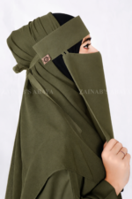 Premium Chiffon Fabric Saudi Niqab for Women Acc 253 - Image 7