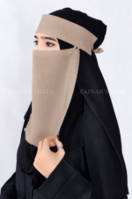 Premium Chiffon Fabric Saudi Niqab for Women Acc 253 - Image 10