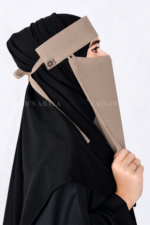 Premium Chiffon Fabric Saudi Niqab for Women Acc 253 - Image 11