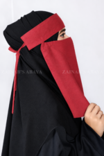Premium Chiffon Fabric Saudi Niqab for Women Acc 253 - Image 14