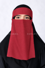 Premium Chiffon Fabric Saudi Niqab for Women Acc 253 - Image 13
